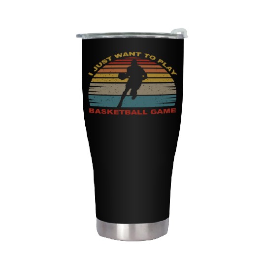 Basketball Lover Stainless Steel Tumblers