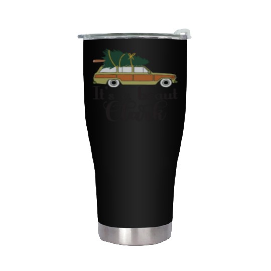 It's A Beaut Clark Griswold Family Christmas Stainless Steel Tumblers