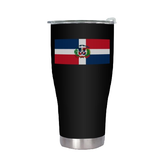 Dominican Republic flag phone case Stainless Steel Tumblers