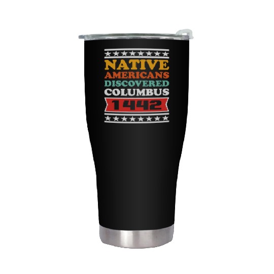 Columbus Day Stainless Steel Tumblers