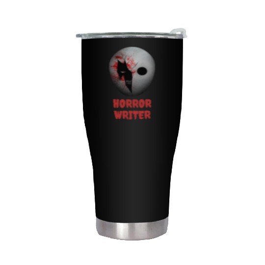 Horror Writer Halloween Costume Stainless Steel Tumblers