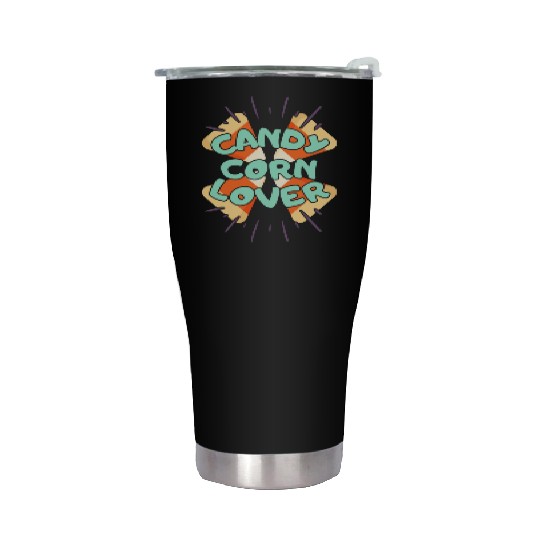 Candy Corn Lover Stainless Steel Tumblers