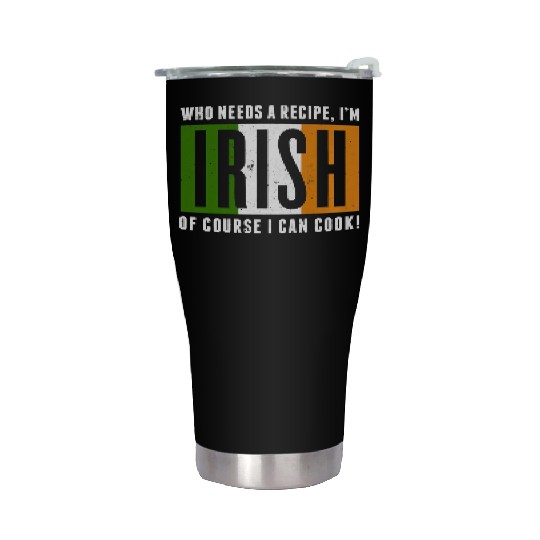 Funny Irish Cook Stainless Steel Tumblers Irish Cooking Stainless Steel Tumblers