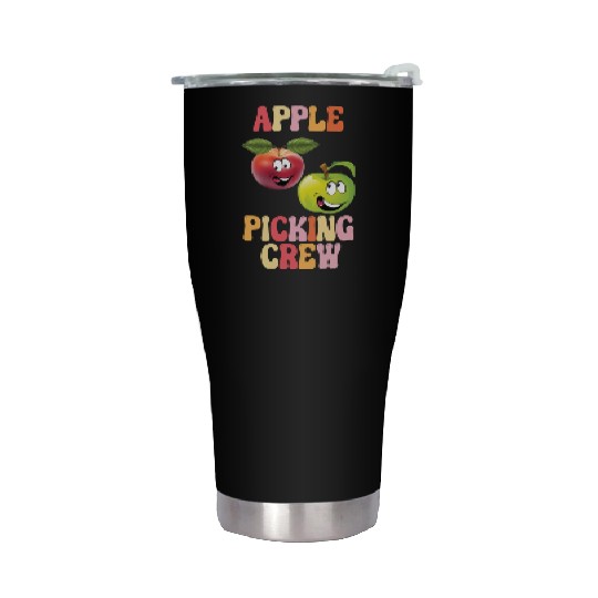 Apple Picking Crew Apple Picking Outfit Apple Stainless Steel Tumblers