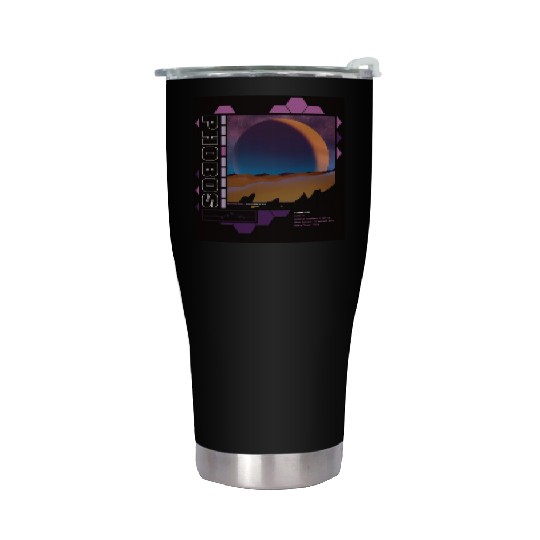 Space astronaut science planets astronomy design Stainless Steel Tumblers