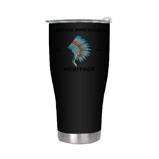 Native American Heritage Stainless Steel Tumblers
