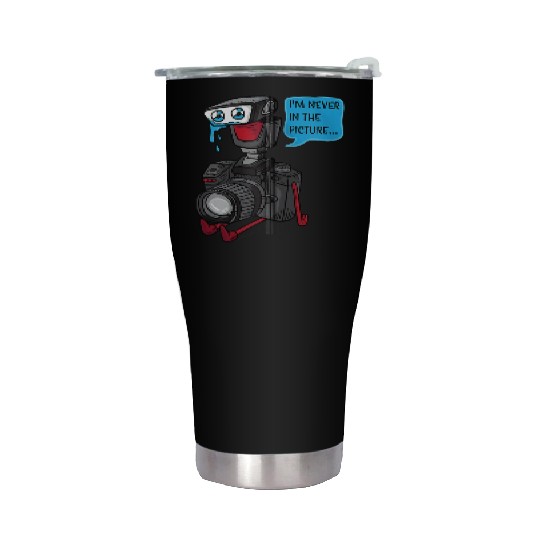 Sad Photo Camera Crying Photographer Joke Gift Pho Stainless Steel Tumblers