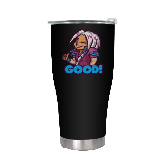 emote maker featuring lost ark inspired characters Stainless Steel Tumblers