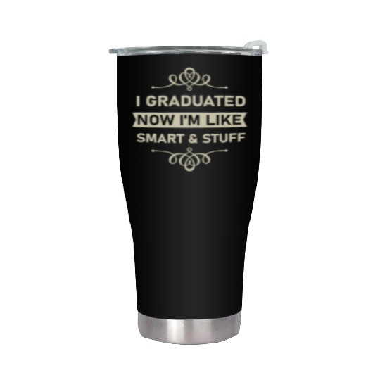 Funny College High School Graduation Gift Senior Stainless Steel Tumblers