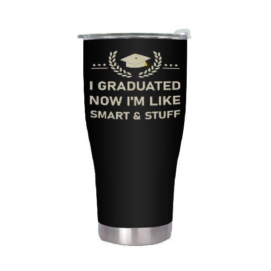 Funny College High School Graduation Gift Senior Stainless Steel Tumblers