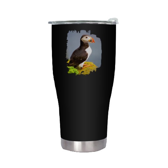 Atlantic Puffin Stainless Steel Tumblers