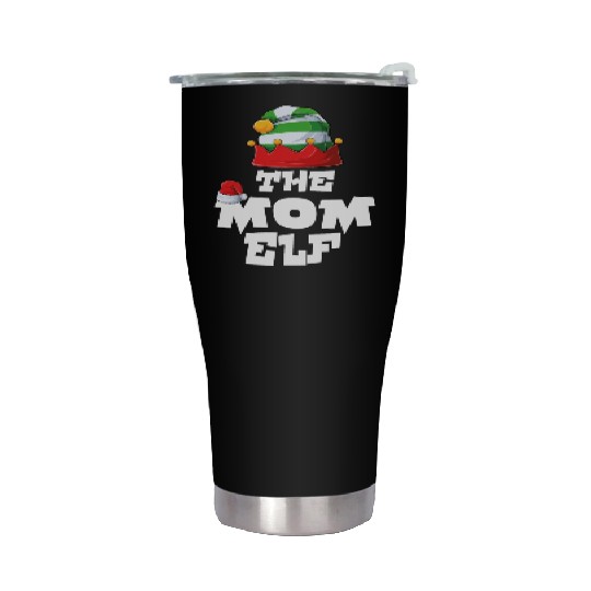 Gamer Elf Family Matching Christmas Group Pajama Stainless Steel Tumblers