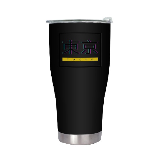 東京 Tokyo Square Stainless Steel Tumblers