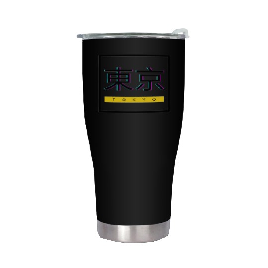 東京 Tokyo Square Stainless Steel Tumblers