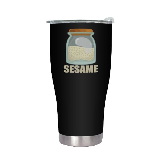Sesame Spice Flavor Food Cooking Stainless Steel Tumblers