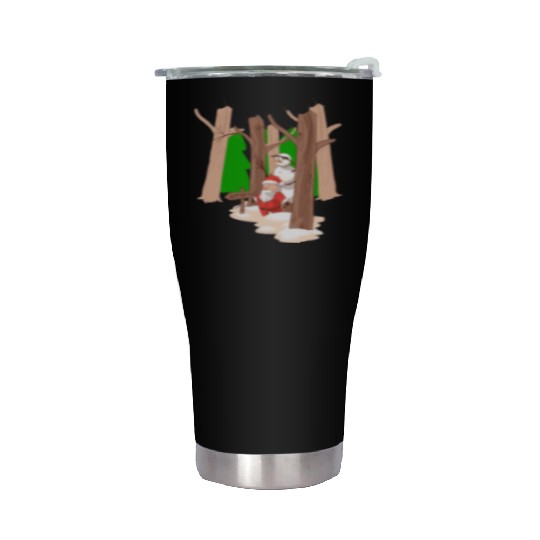 Santa Claus Stainless Steel Tumblers