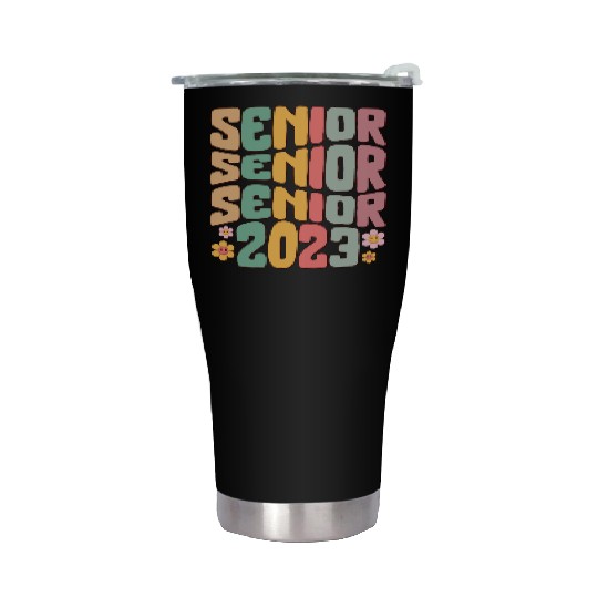 Graduation Stainless Steel Tumblers, Senior Class Of 2023 Gift End
