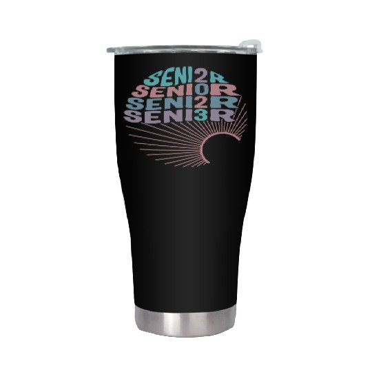Graduation Stainless Steel Tumblers, Senior Class Of 2023 Gift End