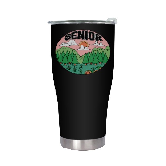 Graduation Stainless Steel Tumblers, Senior Class Of 2023 Gift End