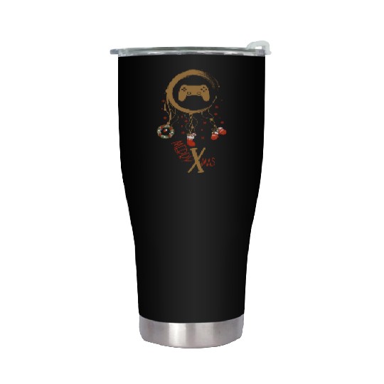 Winter dreamcatcher Christmas Gaming Stainless Steel Tumblers