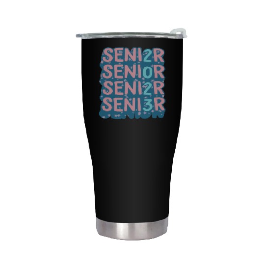 Graduation Stainless Steel Tumblers, Senior Class Of 2023 Gift End