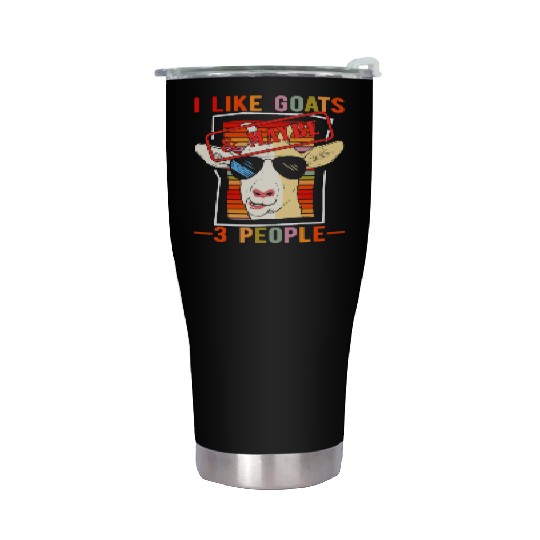 Goat Stainless Steel Tumblers