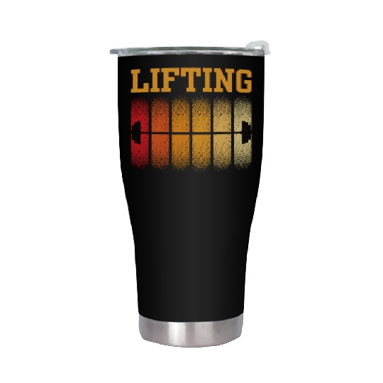Lifting Weightlifting Lift Workout Gym Stainless Steel Tumblers