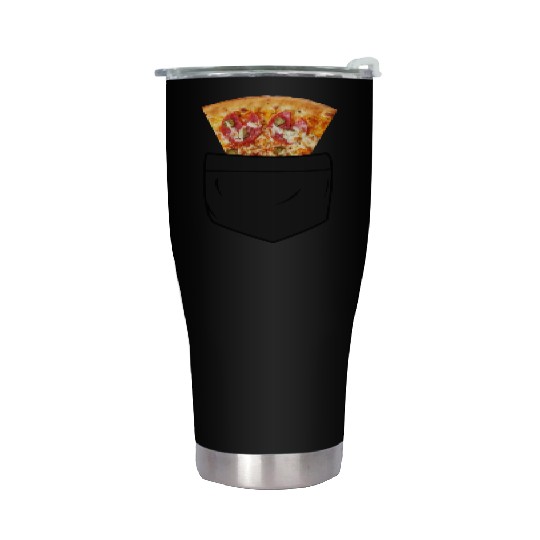 Pizza In My Pocket Pizza Stainless Steel Tumblers