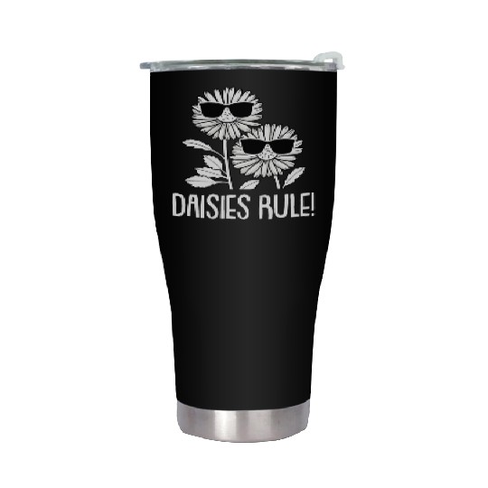 Daisy Gardening Sunglasses Stainless Steel Tumblers