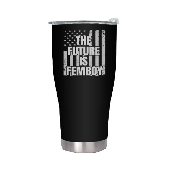 The Future Is Femboy Stainless Steel Tumblers