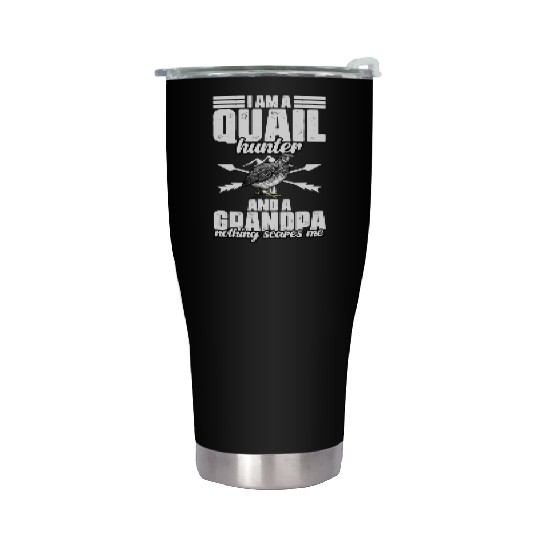 Funny Quail Hunting Hobby For Bobwhite Quail Stainless Steel Tumblers