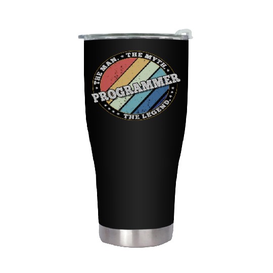 Programmer. The man. The myth. The legend. Stainless Steel Tumblers