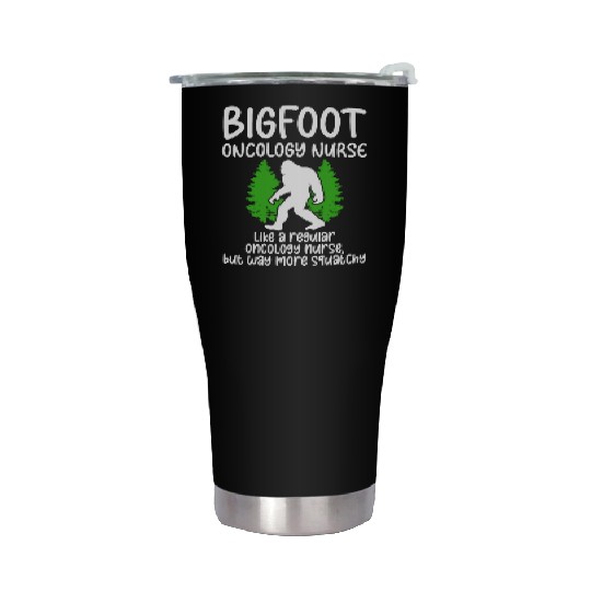 Bigfoot Party Supplies Bigfoot Oncology Nurse Stainless Steel Tumblers
