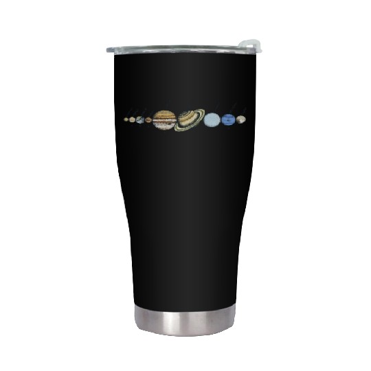 Solar System Astrophysic Planets, Solar System Stainless Steel Tumblers