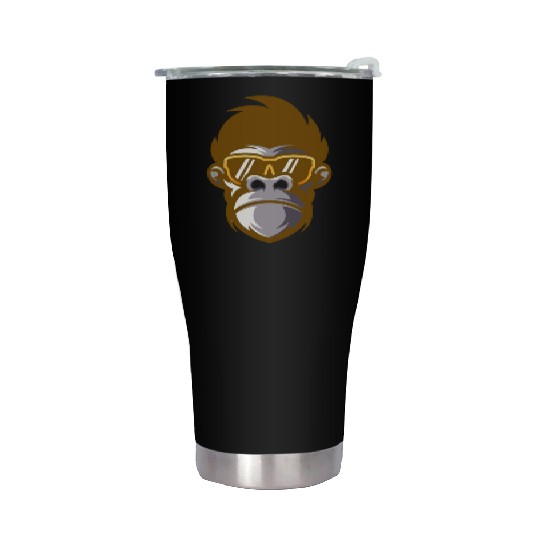 monkey face Stainless Steel Tumblers
