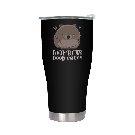 Combat Wombat For A Wombats Lover Stainless Steel Tumblers