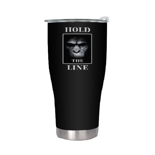 APE Monkey Face "Hold the Line" Stainless Steel Tumblers