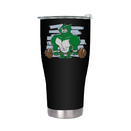 Pumping hulk. Gym Stainless Steel Tumblers