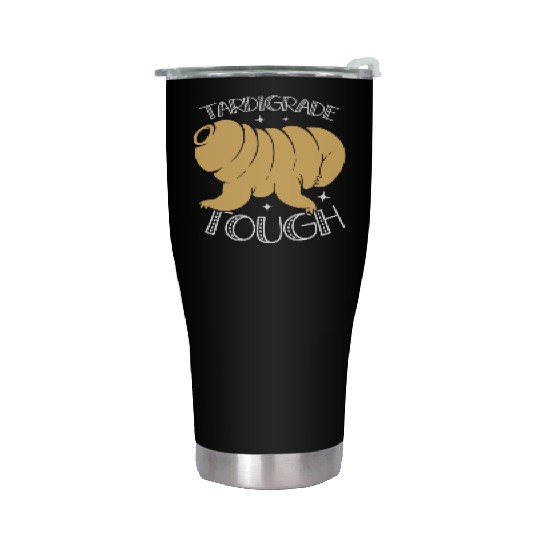 Tardigrade Tough Moss Piglet Science Tardigrade Stainless Steel Tumblers