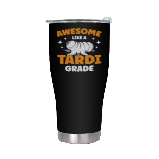 Awesome Like A Tardigrade Science Lover Tardigrade Stainless Steel Tumblers