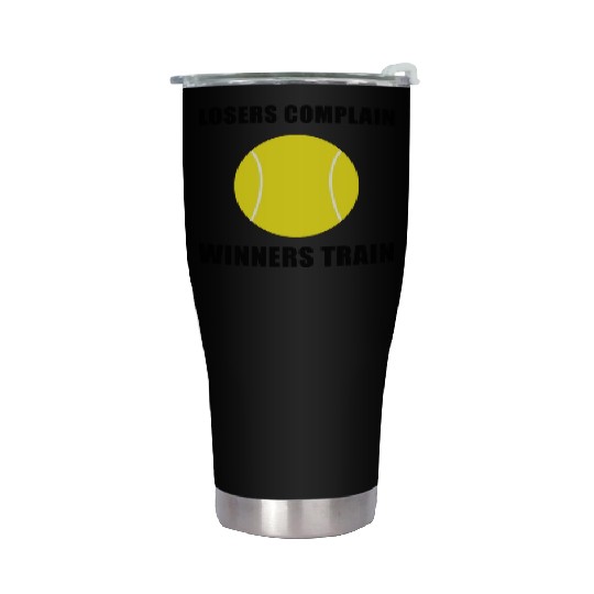 Winners Train Tennis Stainless Steel Tumblers