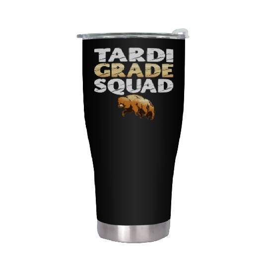 Tardigrade Squad Moss Piglet Science Lover Stainless Steel Tumblers