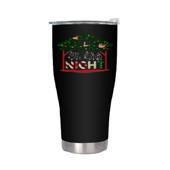 Oh Holy Night Stainless Steel Tumblers