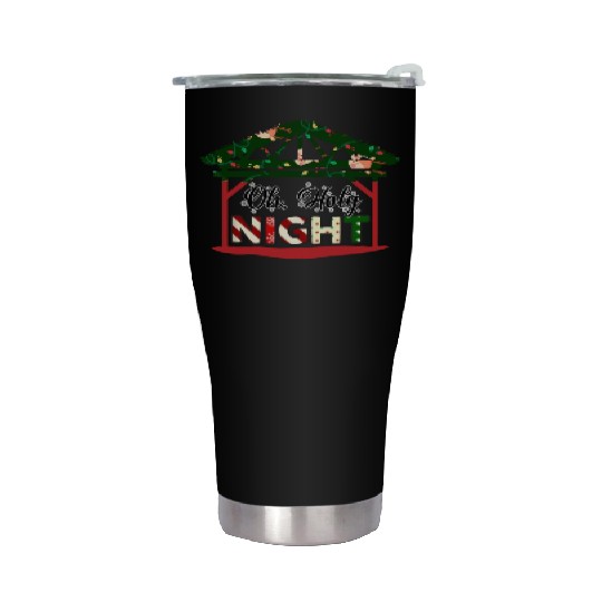 Oh Holy Night Stainless Steel Tumblers