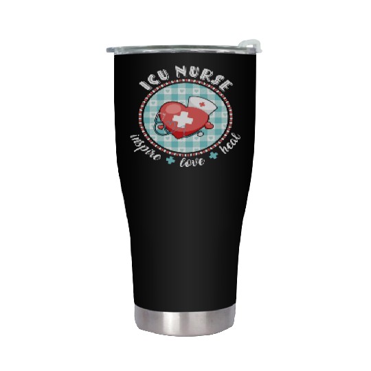 ICU Nurse Appreciation Stainless Steel Tumblers
