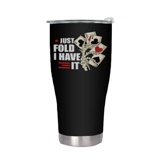 Poker Casino Poker Player Gambling Roulette Gift Stainless Steel Tumblers