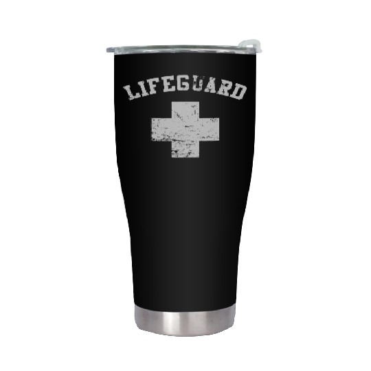 Lifeguard Vintage Stainless Steel Tumblers