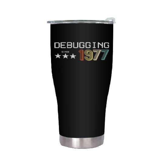 Debugging Since 1977 Stainless Steel Tumblers