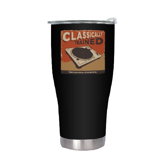 Classically Trained Stainless Steel Tumblers