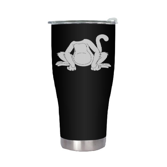 Chimpanzee Monkey Orangutan Monkey Lover Monkey Stainless Steel Tumblers